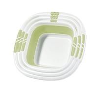 Lavabo De Lavado Plegable | Bandeja De Vajilla Portátil | Bandeja Portátil Para Lavarse La Cara Remojo De Frutas Ropa Pies Camping