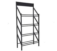 Lavabo de mano ajustable con ruedas, fregadero de doble ranura, estantes de metal para exhibición de muestras, estación de lavado portátil de 90 x 30 cm, ideal para eventos y exposiciones