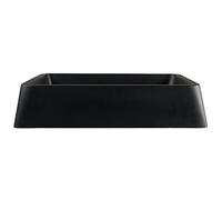 Lavabo de piedra 60 cm negro de terrazo piedra natural de WOHNFREUDEN