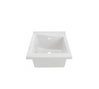 Lavabo de porcelana blanco de 64 cm ideal para tu baño Blink 65 de Unisan - Tabla