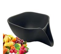 Lavabo de silicona versátil | Desagüe de alimentos, cesta de drenaje de cocina | Utensilios de cocina versátiles para enjuagar pasta de arroz ensalada de fideos frutas y verduras