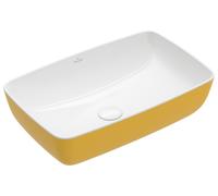 Lavabo de sobre encimera Villeroy & Boch Artis, 580x380mm, sin rebosadero, 417258BCW9, Color: Verano indio