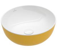 Lavabo de sobremesa Artis de Villeroy & Boch de 430 mm, sin rebosadero, 417943BCW9, Color: Verano indio