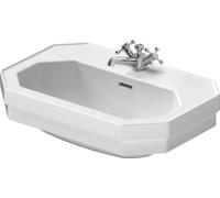 Lavabo Duravit 1930, 60x41cm, 1 agujero para grifo, 04386000001, Color: Blanco con Wondergliss