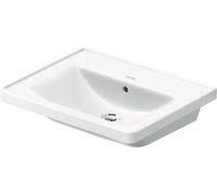 Duravit D-Neo lavabo 60x48 cm rectangular para mueble blanco 2367600060