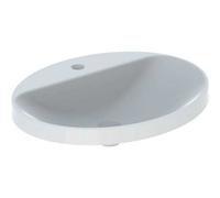 Geberit Variform lavabo 60x48 cm oval empotrado blanco 500.727.00.2