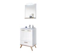 Lavabo encastrado qs100 blanco 61x2x46 cm