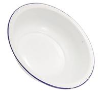 Lavabo Esmaltado para Remojar Pies, Spa Vintage en Blanco | Enamel Resistente, Drenaje Fácil y Enjuague Rápido, Uso en Casa Aceites