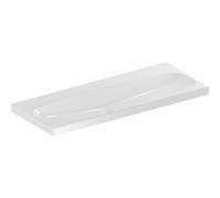 Lavabo Geberit Acanto, sin agujero para grifo, sin rebosadero, 1200x480mm, 501880007, Color: Blanco - CM