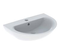 Lavabo Geberit Renova, 1 agujero para grifo, con rebosadero, ancho: 70cm, Color: Blanco, con KeraTect - 500.373.01.8