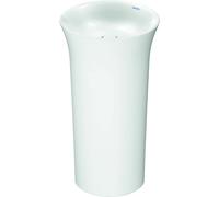 Lavabo independiente Tulip blanco, anchura 500mm, sin agujero para grifo, sin rebosadero, 2703500070, Color: Blanco
