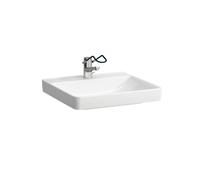 Lavabo LAUFEN Pro Liberty, sin barreras, 1 agujero para grifo, sin rebosadero, 600x550mm, H8119500001561