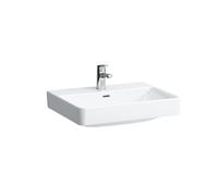 Lavabo LAUFEN PRO S, sin agujero para grifo, sin rebosadero, 600x465mm, H810963A001561, Color: Blanco con LCC Activo