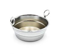 Lavabo Miniatura Metal Estilo Chino, Lavabo Redondo