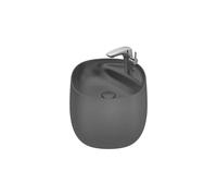 Lavabo Mural con Semipedestal Integrado Fineceramic 46x47x38cm Roca