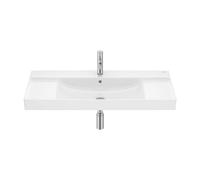 Lavabo Mural de Porcelana con Diseño Rectangular Ona Blanco Roca
