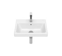 Lavabo Mural Rectangular Porcelana 5 Cm The Gap 50x42x17 cm Blanco Roca
