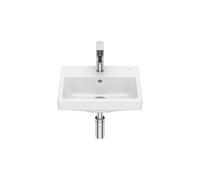 Lavabo Mural Rectangular Porcelana The Gap 40x32x16cm Blanco Roca