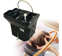 Lavabo para el cabello, equipo de hidroterapia y terapia de luz de spa de 60 L para tratamiento termostático de agua