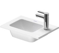 Lavabo para muebles Duravit ME by Starck, 1 agujero para grifo, sin rebosadero, 430mm, 0723430041, Color: Blanco