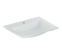 Lavabo para muebles Geberit iCon, 1 agujero para grifo, sin rebosadero, 600x480mm, 501.843.00.2, Color: blanco / KeraTect