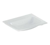 Lavabo para muebles Geberit iCon, sin agujero para grifo, sin rebosadero, 600x480mm, 501843004, Color: blanco / KeraTect - CM