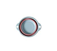 Lavabo Plegable, Barreño Multiuso, Lavabo Plegable Portátil PP TPR, Tina Plegable Para Platos, Para El Hogar, Cocina, Exterior(Azul)