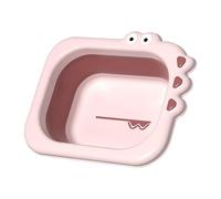 Lavabo plegable - Lavabo plegable | Cuenca plegable | Bol plegable portátil | Tinas gruesas de 2,5 l para bebés - Lavabo plegable para lavar la cara y los pies