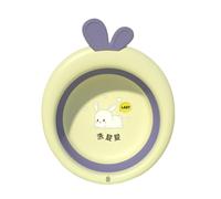 Lavabo Plegable Para Bebé - Lavabo Plegable Para Recién Nacidos | Lavapiés Plegables Y Gruesos Con Dibujos Animados, Antideslizante, Ideal Para Cambiar Pañales, Limpiar Los Pies, Viajar Y Usar Al Aire