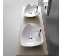 Lavabo Scarabeo Kong 8051/R CASA39 Muebles de baño hecho en Italia