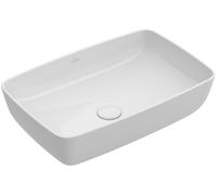 Lavabo sobre encimera Artis de Villeroy & Boch, rectangular, sin rebosadero, 580x385mm, 417258R1, Color: Cerámica Blanca
