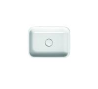 Lavabo sobre encimera BetteArt, sin agujero para grifo, sin rebosadero, 300x400x90mm, A180-000PW, Color: Blanco con Glasur Plus