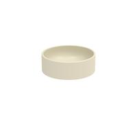 Lavabo sobre encimera BetteBalance, redondo, 425x425x143mm, con BetteGlasur Plus, A248-441PW, Color: Crema mate
