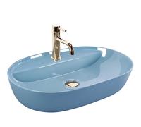 Lavabo Sobre Encimera Rea Aura 61 Azul