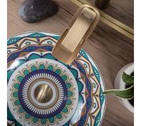 Rea Aztec lavabo 40x40 cm circular sobre encimera REA-U7501