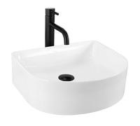 Lavabo Sobre Encimera Rea Clara Blanco