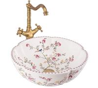 Lavabo Sobre Encimera Rea Felicia Blanco