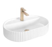 Lavabo Sobre Encimera Rea Marcela 60 White 60X37X13,5Cm
