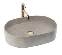 Lavabo Sobre Encimera Rea Nadia 50 Kashmir Gris