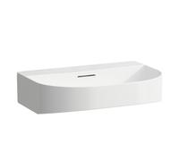 Lavabo Sonar de LAUFEN, sin agujero para grifo, con rebosadero, 600x420mm, H8103420001091, Color: Blanco
