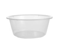 Lavabo Transparente de Plástico, Gran Capacidad, Uso Salón y Cocina | Superficie Lisa, Diseño de Boca Ancha, Resistente, para Lavado Multifunción en Baño Portátil, Casa