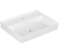 Lavabo Villeroy & Boch Collaro, 550 x 440 mm, sin rebosadero, sin fondo, 4A335601, Color: blanco-alpino