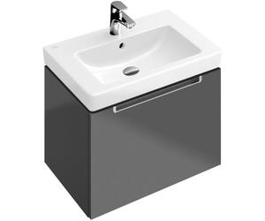 Lavabo Villeroy & Boch Metro 550x440mm, sin grifo, con rebosadero, 7113F701, Color: Blanco