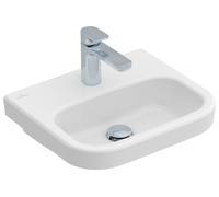 Lavabo Villeroy und Boch Lavabo Architectura 450x380mm, cuadrado, blanco, 43734601, Color: Blanco