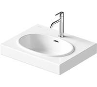 Lavabos Duravit Balcoon, 1 agujero para grifo, con rebosadero, anchura 600mm, 241260AA00, Color: Blanco alto brillo