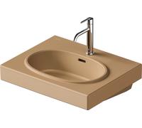 Lavabos Duravit Balcoon, 1 agujero para grifo, con rebosadero, anchura 600mm, 241260AM00, Color: Arcilla terra Mate