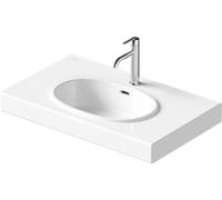 Lavabos Duravit Balcoon, 1 agujero para grifo, con rebosadero, anchura 800mm, 241280AA00, Color: Blanco alto brillo