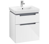 Lavabos Villeroy & Boch Metro XXL 2.0, A90810DH, Color: Blanco brillante, mango: cromado brillante