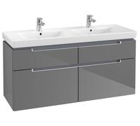 Lavabos Villeroy & Boch Metro XXL 2.0, A91700FP, Color: Gris Brillante, Mango: plata mate
