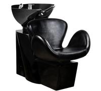 Lavacabezas Gabbiano Amsterdam negro / lavabo negro